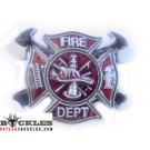 FireFighter Belt Buckle - FD Fire department Belt Buckle