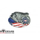 Coast Guard Belt Buckle