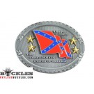 Rebel Confederate States of America Buckle