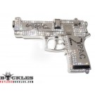 2Pac Rhinestone Gun Belt Buckle