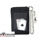 Poker cards Chain Wallet