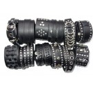 #7 Pack of 12 Leather Bracelets